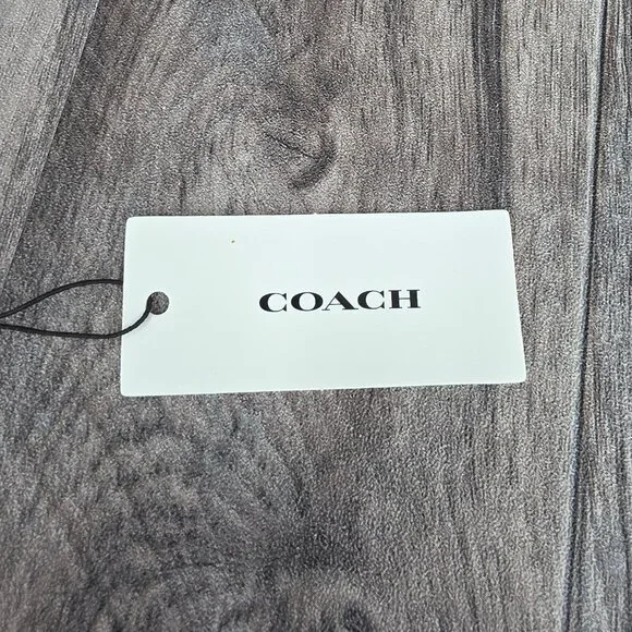 Coach Charming Charms Signature Heart Short Pendant Necklace 14K Gold Plated New - Picture 11 of 14